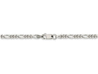 FJC Finejewelers 18 Inch Sterling Silver 4mm Figaro Chain Necklace
