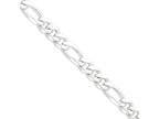 FJC Finejewelers 18 Inch Sterling Silver 10.75mm Figaro Chain Necklace
