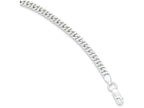 FJC Finejewelers Sterling Silver 4.25mm Fancy Flat Link Bracelet