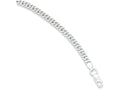 FJC Finejewelers Sterling Silver 4.25mm Fancy Flat Link Bracelet