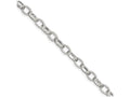 FJC Finejewelers Sterling Silver 10 Inch Solid Polished Fancy Link Anklet