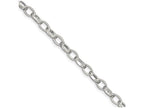 FJC Finejewelers Sterling Silver 10 Inch Solid Polished Fancy Link Anklet