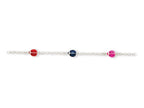FJC Finejewelers Sterling Silver Enamealed Ladybug Childs Bracelet