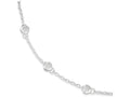 FJC Finejewelers Sterling Silver Heart Childs Bracelet