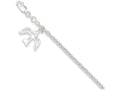 FJC Finejewelers Sterling Silver Dove Charm Bracelet
