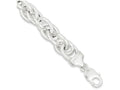 FJC Finejewelers Sterling Silver Fancy Link Bracelet