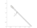 FJC Finejewelers Sterling Silver Cross Charm Child's Bracelet
