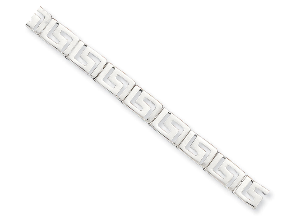 FJC Finejewelers Sterling Silver Greek Key Bracelet