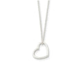 FJC Finejewelers Sterling Silver Heart Necklace