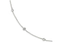 FJC Finejewelers Sterling Silver Cubic Zirconia Extension Necklace