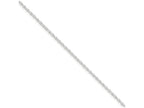 FJC Finejewelers Sterling Silver 1.3mm Singapore Chain Anklet