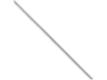 FJC Finejewelers Sterling Silver 1.5mm Round Snake Chain Anklet