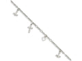 FJC Finejewelers Sterling Silver 10 Anklet