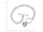 FJC Finejewelers Sterling Silver Soccer Ball Bracelet