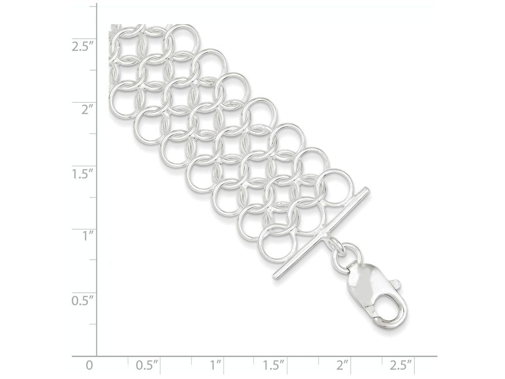 FJC Finejewelers Sterling Silver Bracelet