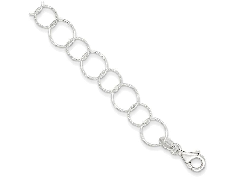 FJC Finejewelers Sterling Silver Fancy Bracelet