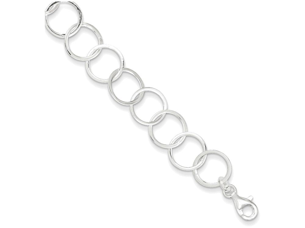 FJC Finejewelers Sterling Silver Circle Bracelet