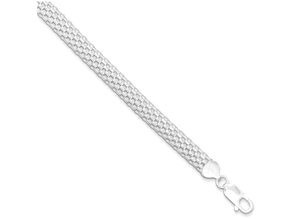 FJC Finejewelers Sterling Silver Mesh Bracelet