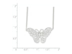 FJC Finejewelers Sterling Silver Butterfly Necklace