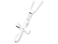 FJC Finejewelers Sterling Silver Cross Necklace
