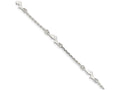 FJC Finejewelers Sterling Silver Polished Dolphin With 1in Ext. Anklet