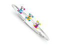 FJC Finejewelers Sterling Silver Enameled Children's Teddy Bear Adjustable Bangle