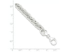 FJC Finejewelers Sterling Silver Polished Fancy Link Bracelet