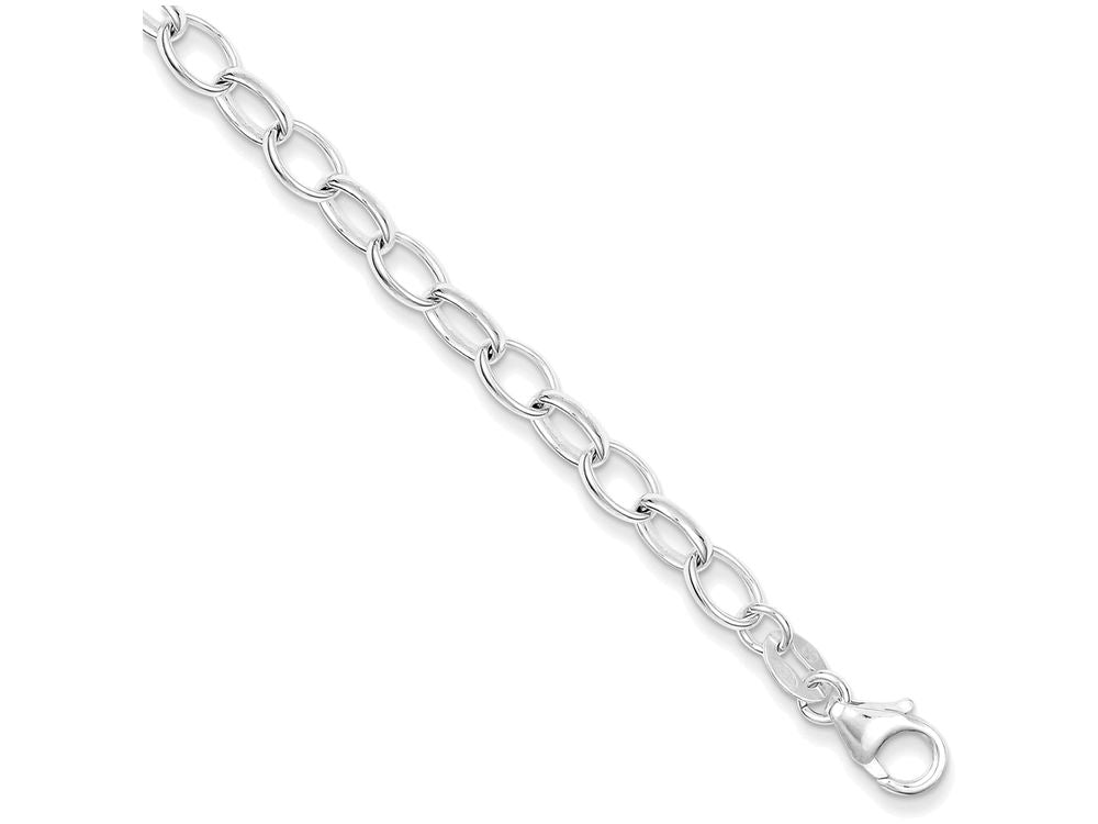 FJC Finejewelers Sterling Silver Polished Fancy Link Bracelet