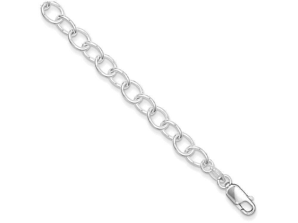 FJC Finejewelers Sterling Silver Polished Fancy Link Bracelet