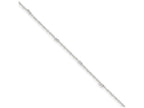 FJC Finejewelers Sterling Silver W/ 1in Ext. Anklet