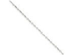 FJC Finejewelers Sterling Silver W/ 1in Ext. Anklet