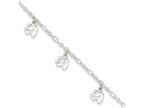 FJC Finejewelers Sterling Silver Polished Elephant Bracelet