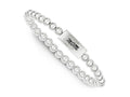FJC Finejewelers Sterling Silver Enameled Mom Stretch Bracelet