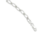 FJC Finejewelers Sterling Silver Polished Oval Link Bracelet