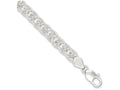 FJC Finejewelers Sterling Silver Polished And Textured Fancy Bracelet