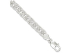 FJC Finejewelers Sterling Silver Polished And Textured Fancy Bracelet