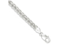 FJC Finejewelers Sterling Silver Polished And Textured Fancy Bracelet