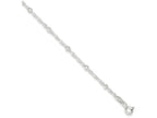 FJC Finejewelers Sterling Silver With 1in Ext Fancy Bracelet