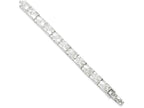 FJC Finejewelers Sterling Silver Nugget Bracelet 8 inch