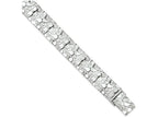 FJC Finejewelers Sterling Silver Nugget Bracelet 8.50 inches