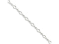 FJC Finejewelers Sterling Silver 10inch Solid Polished Fancy Link Anklet