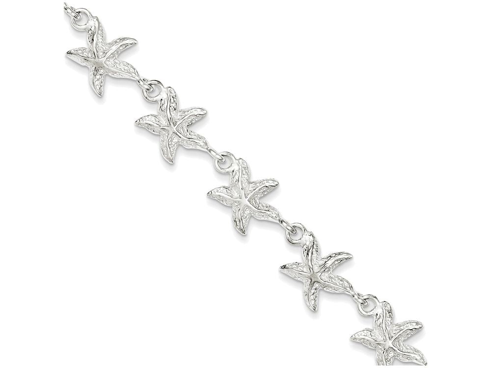 FJC Finejewelers Sterling Silver Starfish Bracelet