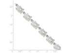 FJC Finejewelers Sterling Silver Turtles Bracelet
