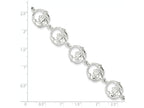 FJC Finejewelers Sterling Silver Claddagh Bracelet