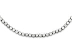 FJC Finejewelers Sterling Silver Fancy Cubic Zirconia Necklace