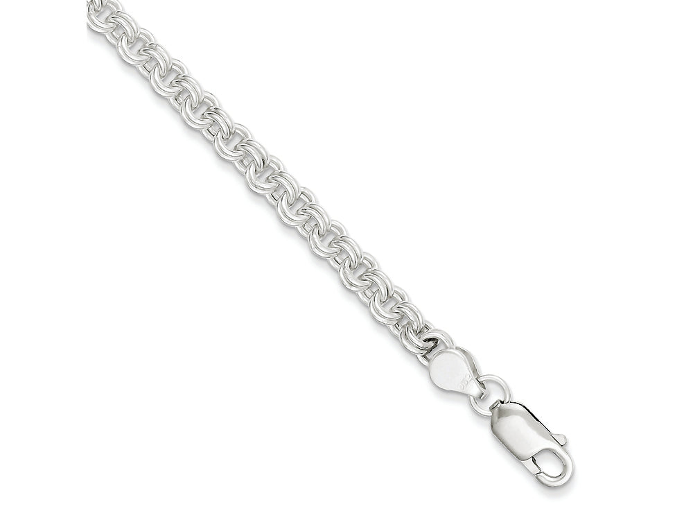 FJC Finejewelers Sterling Silver 7.5inch Fancy Link Bracelet