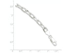 FJC Finejewelers Sterling Silver 7.5inch Fancy Link Bracelet