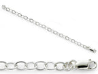 Amore LaVita Sterling Silver 8.5inch Fancy Link Bracelet 8.5 inches