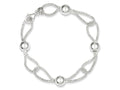FJC Finejewelers Sterling Silver Fancy Bracelet