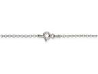 FJC Finejewelers 16 Inch Sterling Silver 1.75mm 8 Side bright-cut Cable Chain Necklace